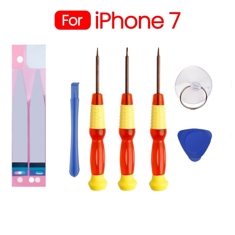 Baseus 8 In 1 Mobiele Telefoon Batterij Reparatie Gereedschap Kit Voor Iphone 8 7 6 6S Plus 5S 5 5c Batterij Vervanging Bundel Machine Tool Set: For iPhone 7