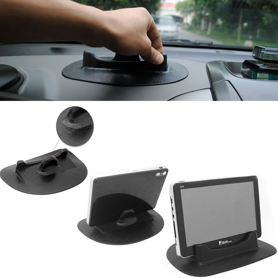 Car Desk Dashboard Anti-Slip Silicone Mat Pad Smart Stand Mount Holder for PSP GPS Mobile Phone PDA GPS Tablet iPhone