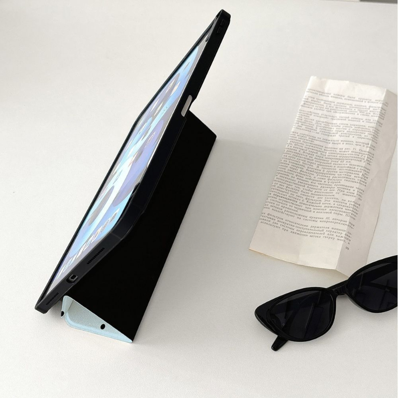 Black Polka Dots for IPad Pro 11 Case 10.2 9/8/7th Generation 9.7 5/6th Air4/5 10th 10.9 Air 3 10.5 Pro 12.9 Mini 6 Trifold Case