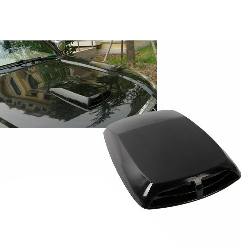 Universal Car Truck Hood Air Flow Intake Hood Scoop Vent Hood Cover Auto Decoratieve: Default Title