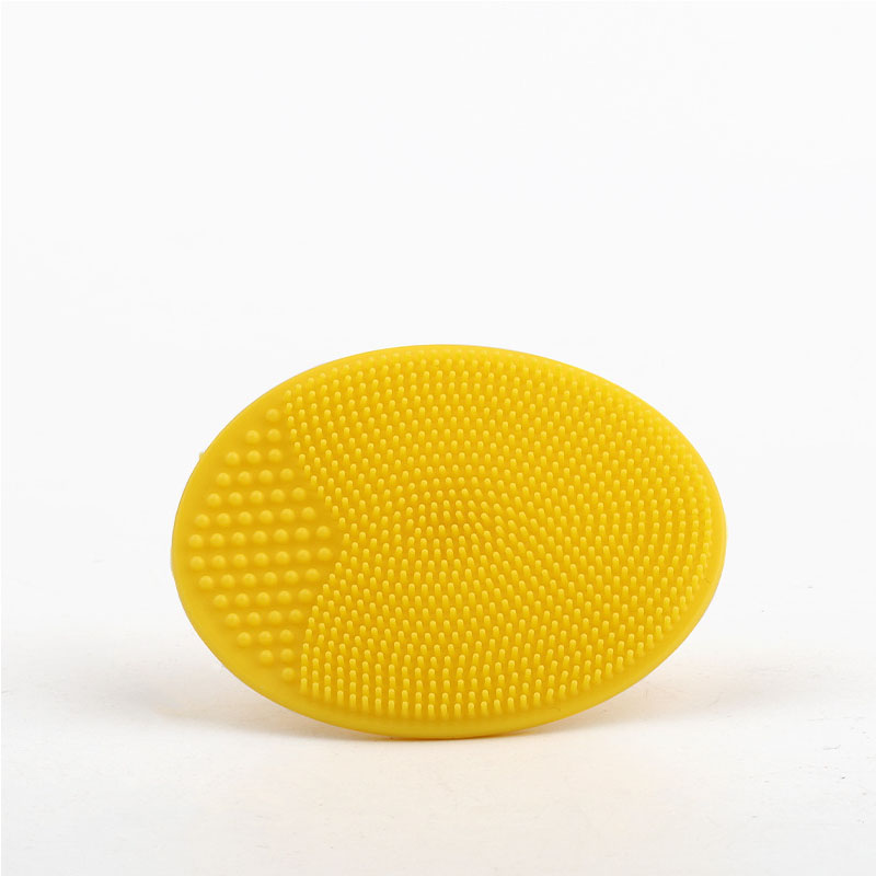 Gezichtsreinigingsborstel Gezichtsreinigingsborstel Gezichtsreinigingsgereedschap Borstel Voor Het Reinigen Van De Gezichtshuid Siliconen Scrubber: Black