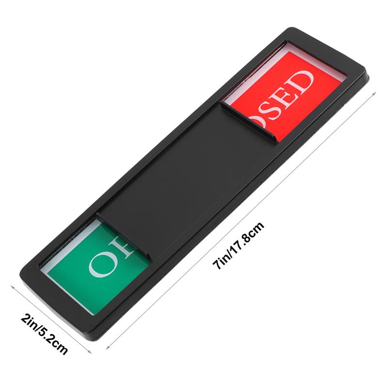 Sign Door Office Signs Privacydo Disturb Open Closed Not Signboard Toilet Occupied Red Slide Board The Restroom Signage