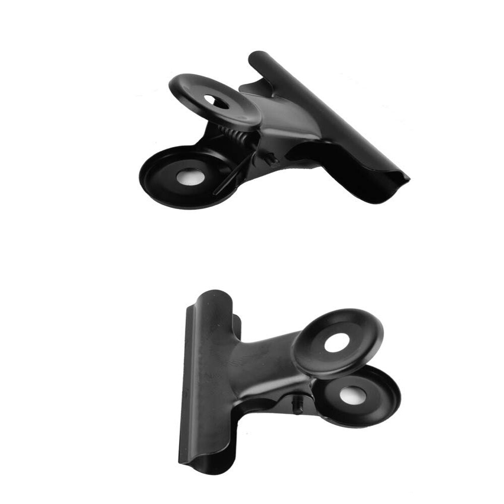 25Pcs Bulldog Clips Paper Metal Hinge Chip Clip Clamps Hooks For Photos Crafts Food Bags Drawings School &amp; Office Supplies-50mm
