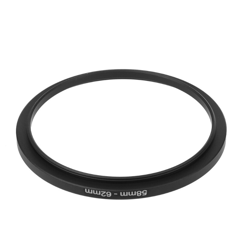 58mm Naar 62mm Metalen Step Up Ring Lens Adapter Filter Camera Tool Accessoires