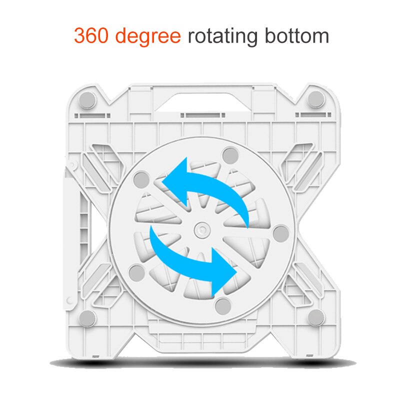 360 Rotating Laptop Stand Foldable Notebook Stand For Macbook Lenovo Laptop Holder Computer Cooling Bracket With Phone Holder