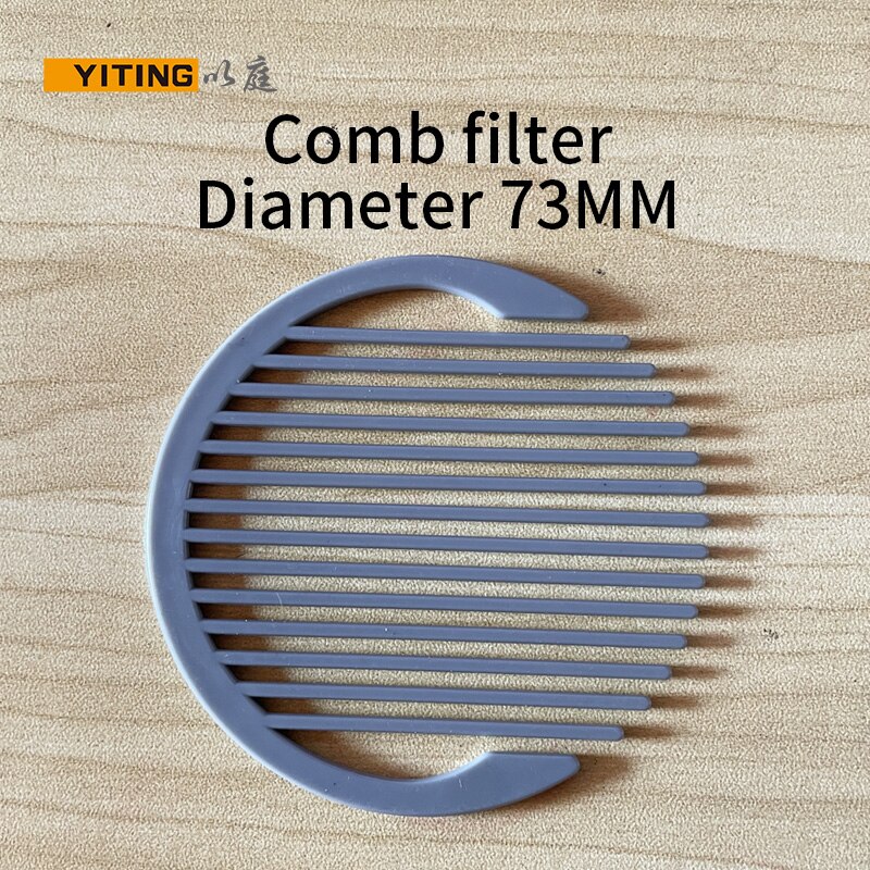 Yiting 304 Roestvrij Staal Afvoerputje Filter Plastic Filter Anti-Haar Directe Installatie Te Schoon Vuil En Blokkades: Comb filter