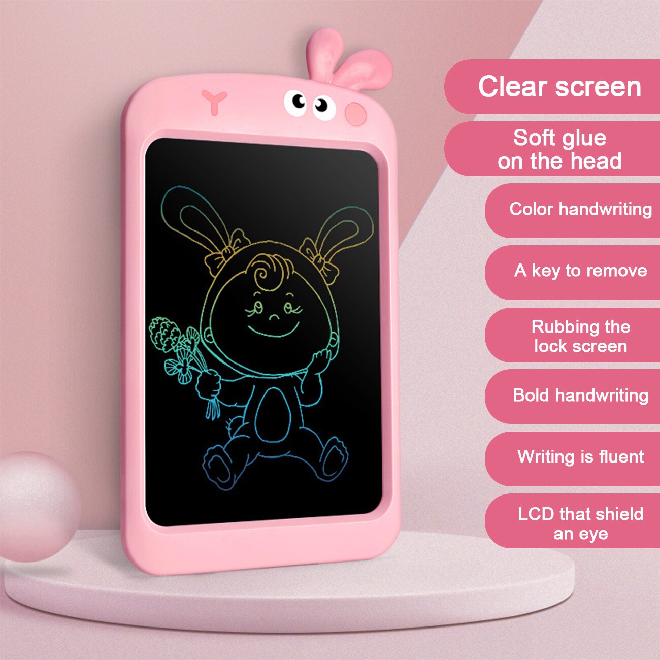 Electronic Drawing Board - 8.5/10.5 Inch LCD Screen - Kids Handwriting Pad - for Preschool Toddlers