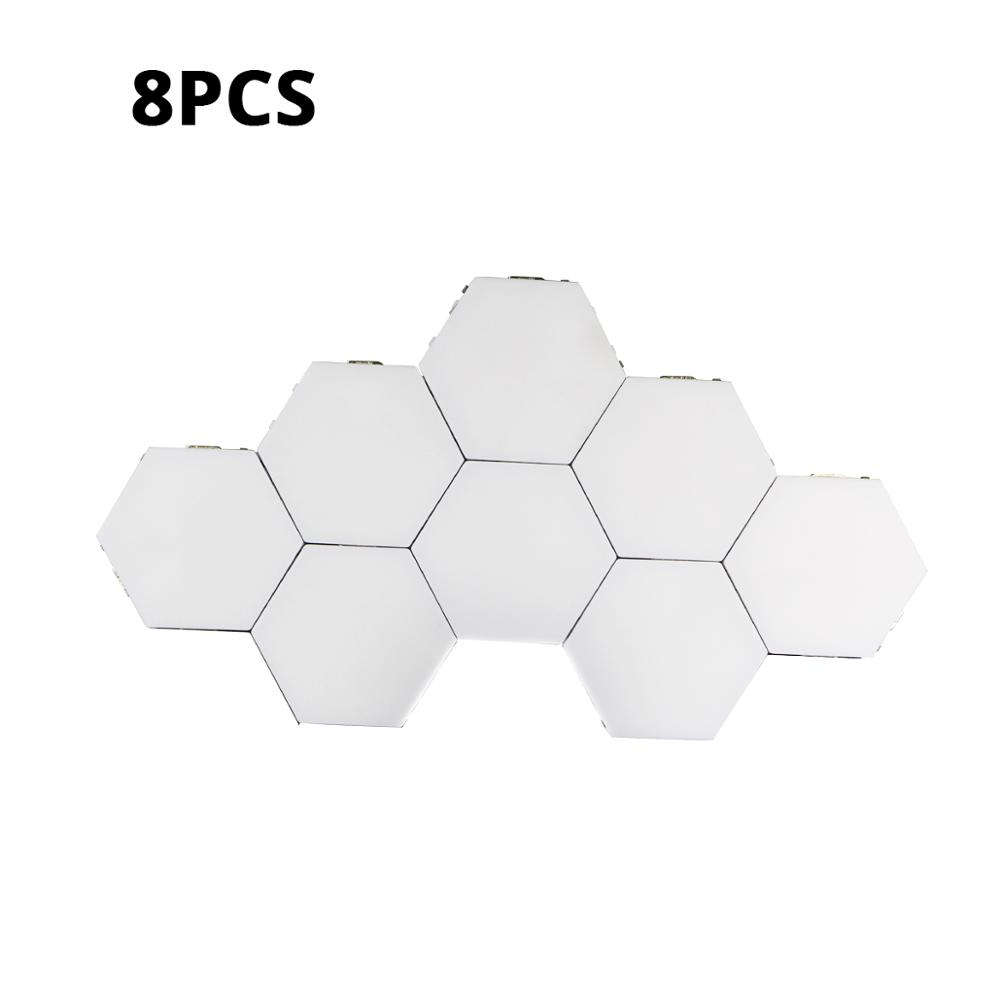 Magnetic Hexagons Modular Touch Sensitive sensor Light DIY Wall Decoration painel led Quantum lamp LED Panel Light