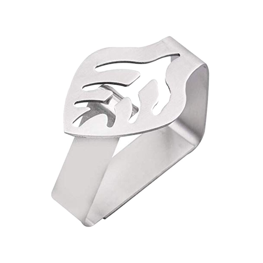 2 stk rustfrit stål dug clips udendørs klemmer dug holdere bord cover klemmer køkken tilbehør: Default Title