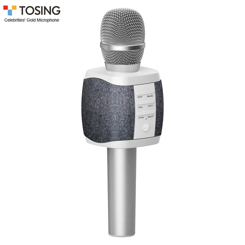 Tosing 027 Draadloze Karaoke Microfoon Draagbare Ktv Speler Voor Telefoon Mic Bluetooth Speaker 2-In-1 Handheld Mic zingen Opname