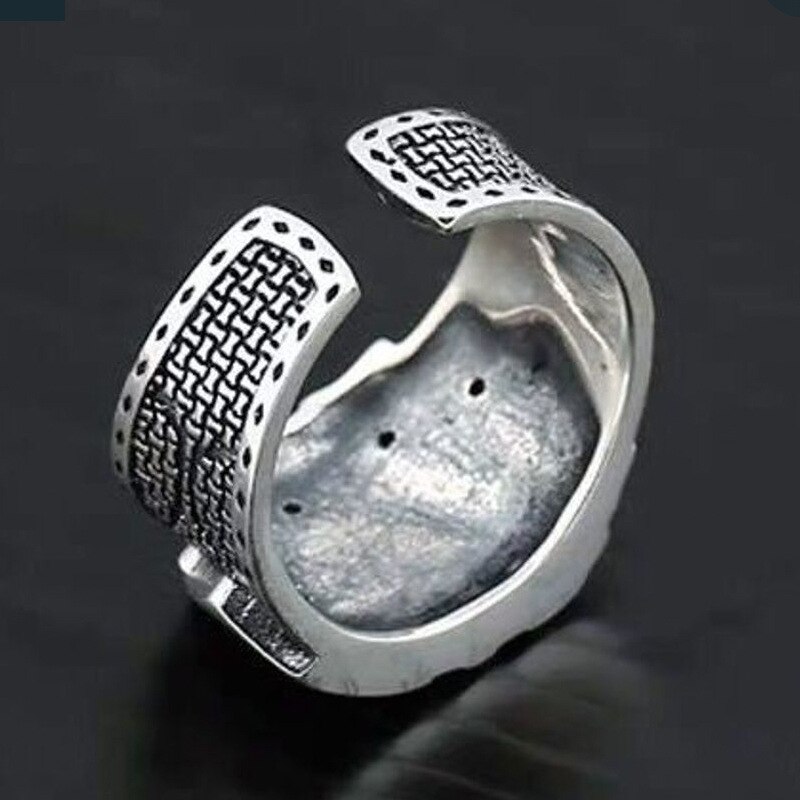 Kreative Spielkarte Ringe für Männer gotisch Dampf Punk Stil Einstellbare Ringe Hochzeit Engagement Schmuck Zubehör