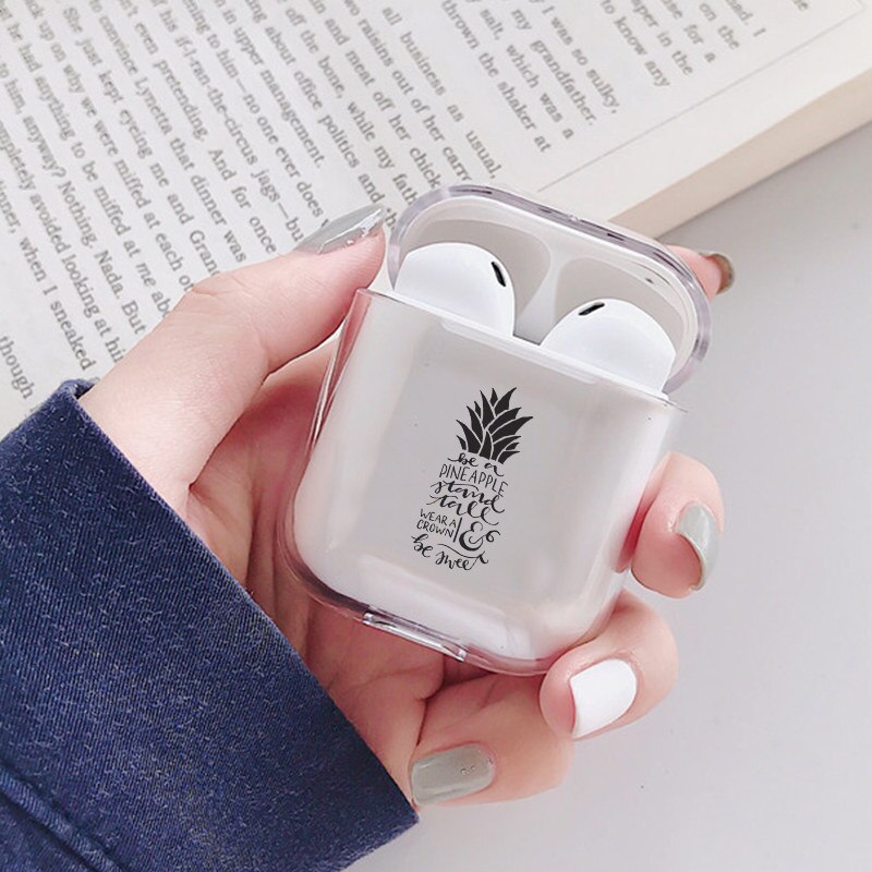 Case for airpods Cute Earphone Case For AirPods Cover Cartoon Wireless Earphone Accessories for Apple Airpods Soft Case Bag: I200358