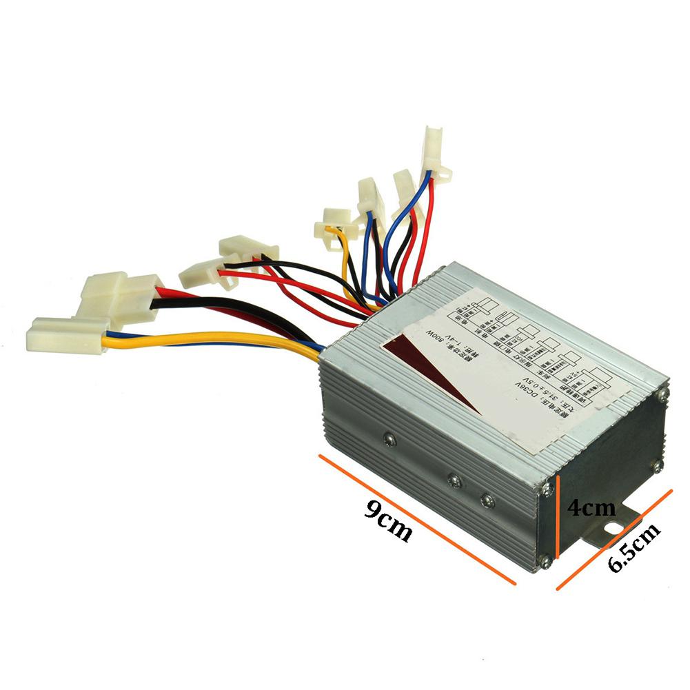 36V 48V 800W DC Pinsel Motor Controller E Bike Roller Motor Generator Anti-beschleunigung Elektrische Fahrrad teile