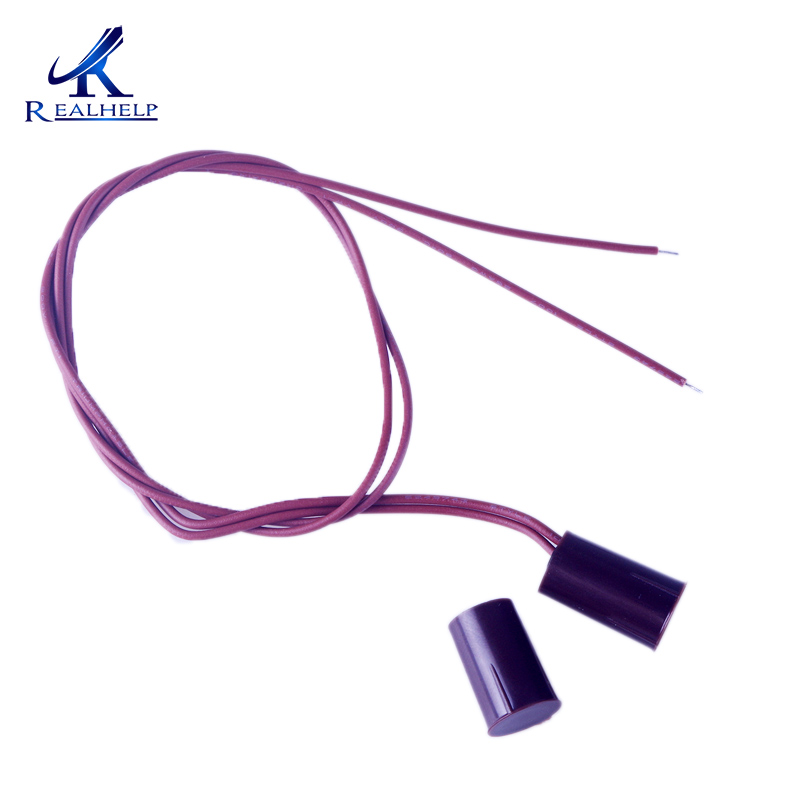 Recessed Magnetic White Window Door Contacts Alarm Security Reed Switch Window or Door Contact Electric Sensor