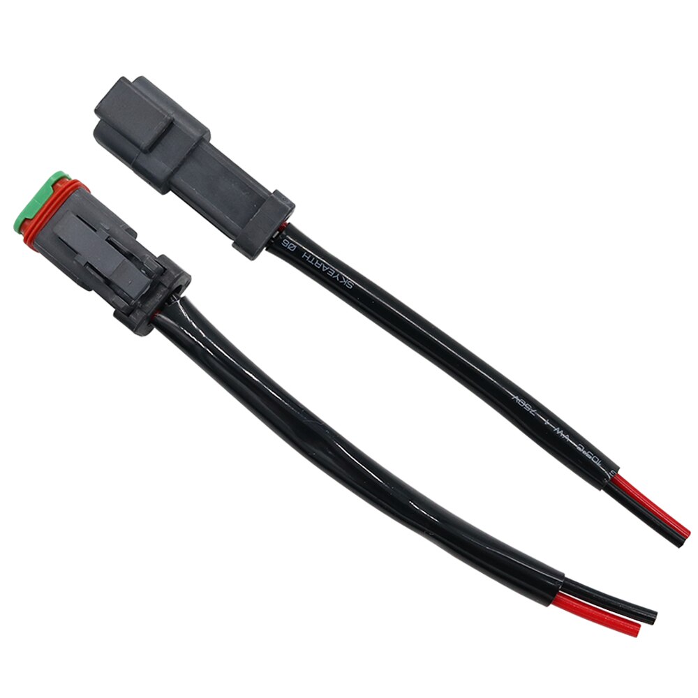PRIZOM Type Y Plug Adapter Deutsch DT DTP 2 Pin voor LED Pod Bedrading Connectoren Upgrade Werklamp PRIZOM Type Y Plug Adapter Deutsch DT DTP 2 Pin voor LED Pod Bedrading Connectoren Upgrade Werklamp