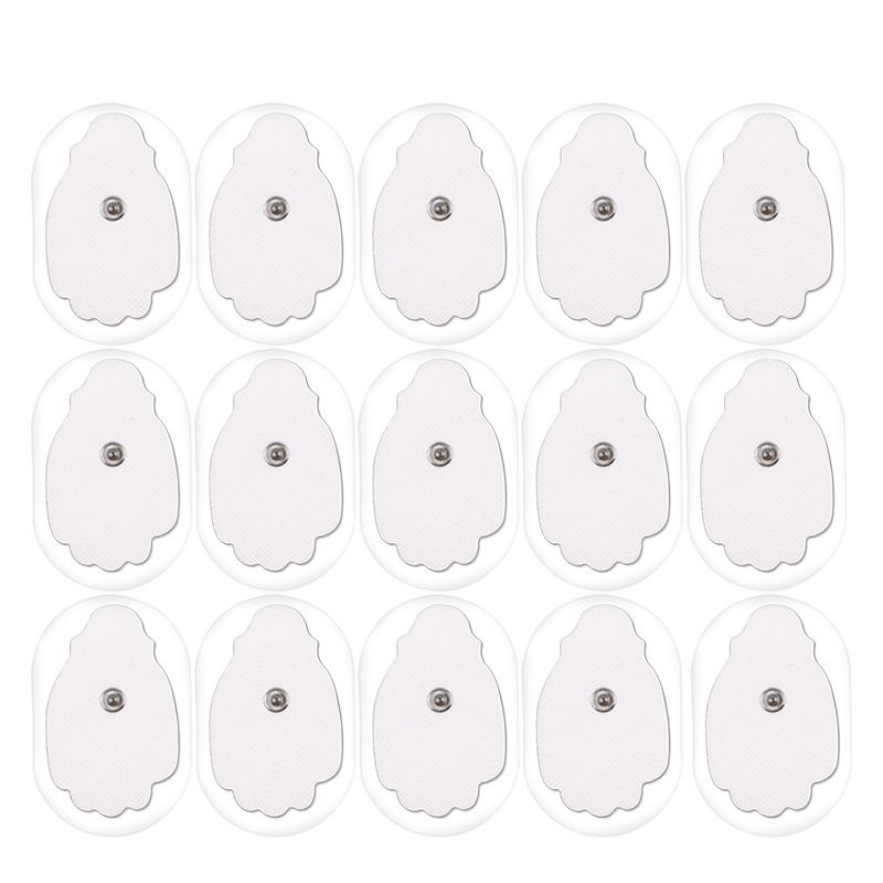 10/20Pcs Self-adhesive Electrode Pads for Tens Machine Acupuncture Digital Therapy Replacement Patches ABS EMS Massager Health