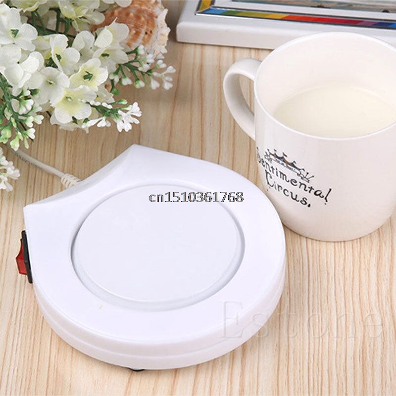 Kontor hus använda elektrisk varmare kopp kaffe mjölk värmedyna  ac 110v gayly  #y05# #c05#