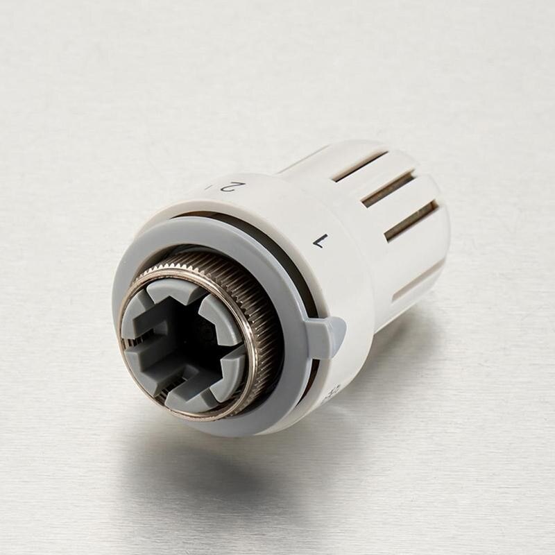1pc Thermostatic Radiator Valve Pneumatic Temperature Control Valves Remote Controller Radiator Head For Heating System