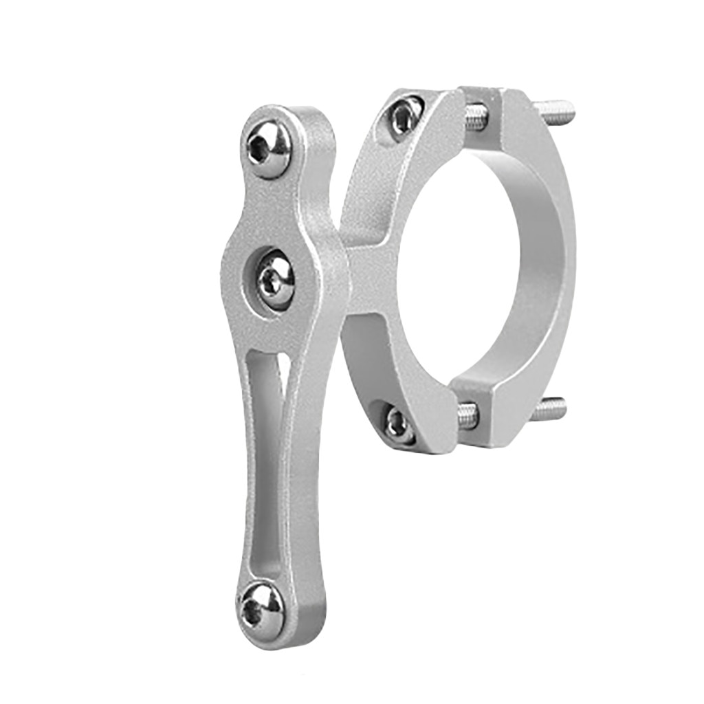 Vattenflaskhållare rackmontering cykel cykel mtb vattenflaska klipphållhållare klämma styrfäste montera ridtillbehör: Silver b
