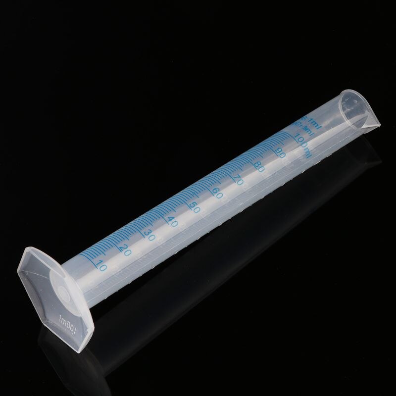 Measuring Cylinder Laboratory Test Graduated Liquid Trial Tube Jar Tool
