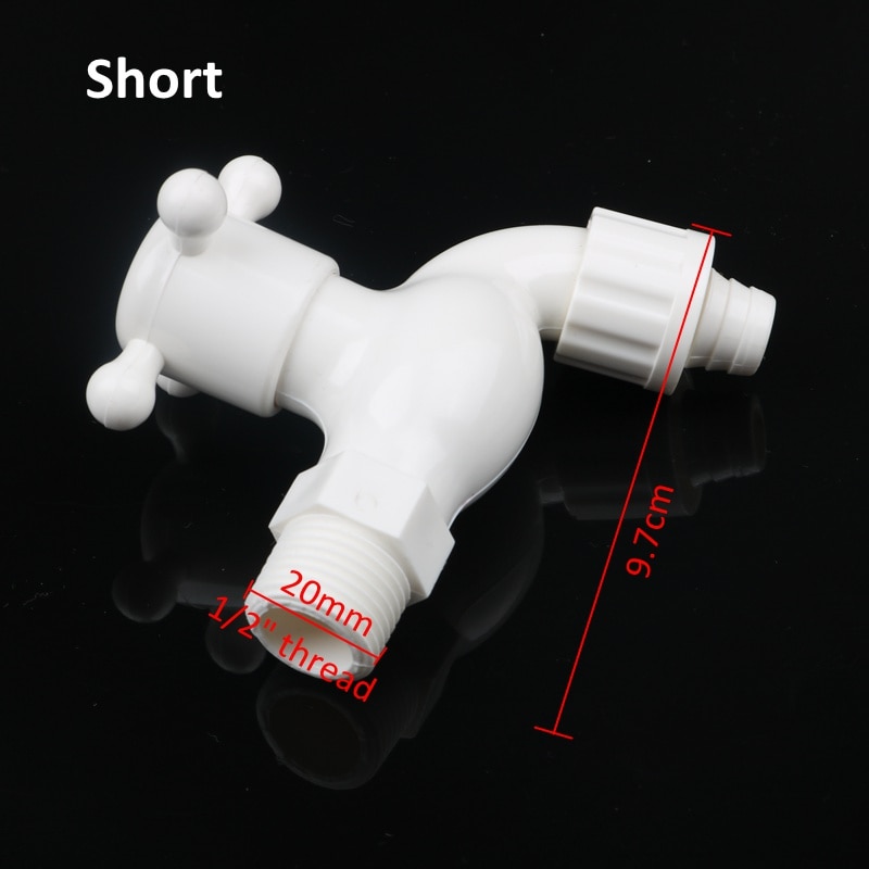 1pc male 1/2" thread water faucet kitchen water tap adapter garden irrigation 16mm hose connector valve for plant watering