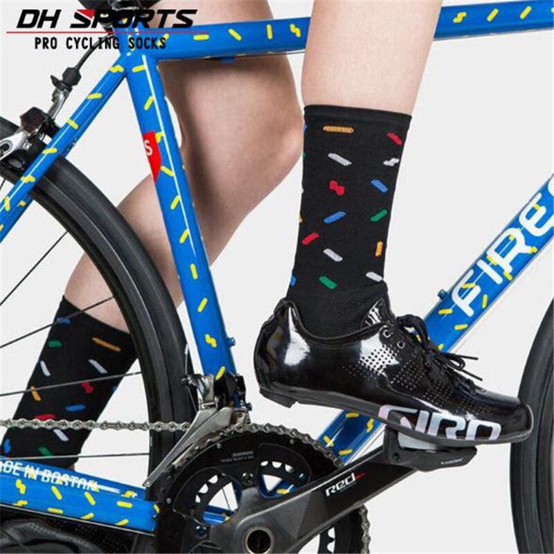Fietsen Sokken (3 paren/partij) DH SPORT/DH021 Nylon Mannen Sport Sokken Basketbal Buiten Wandelen Sokken