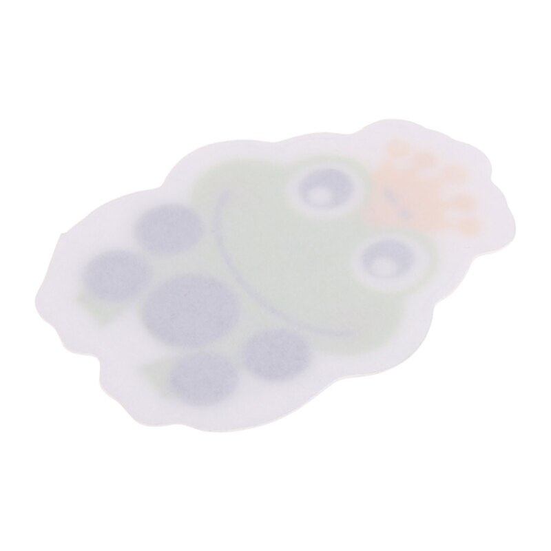 5pz Del Capretto Del bambino Sulla Fronte Del Fumetto Testa Febbre Del Termometro di Temperatura di Prova Calda