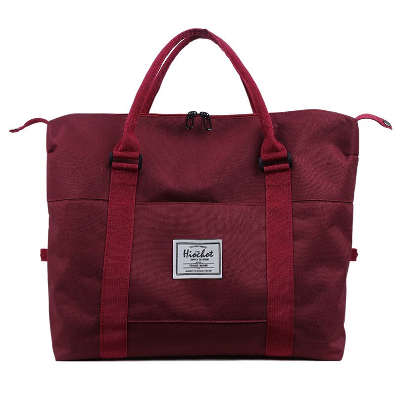 Reistas Voor Vrouwen Grote Capaciteit Waterdichte Bagage Shopper Tas Casual Mode: Red