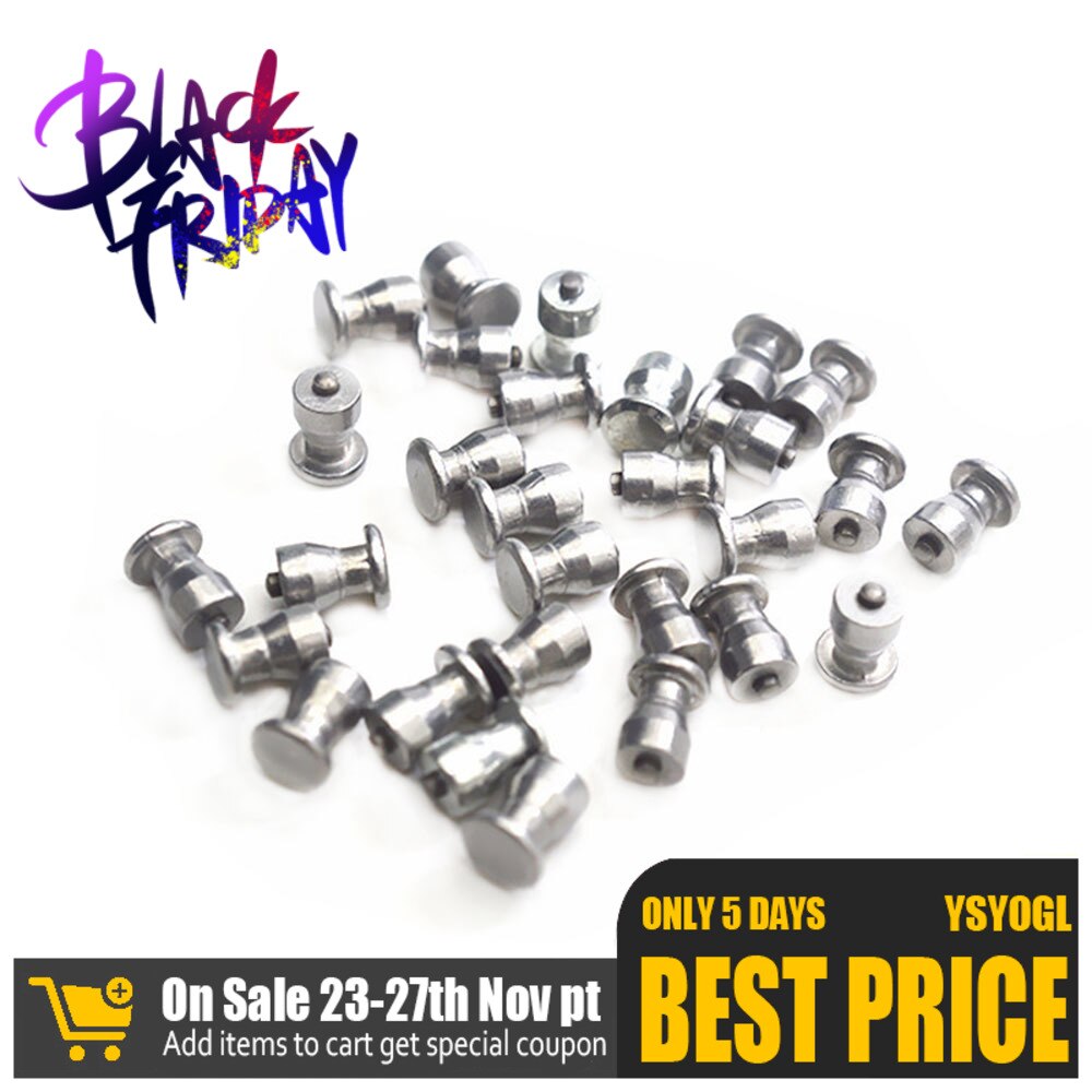 Clavos para neumáticos de coche, clavos para ruedas de invierno, clavos para cadenas de nieve, para zapatos de motocicleta, Atv, 8x10mm, 100 Uds.