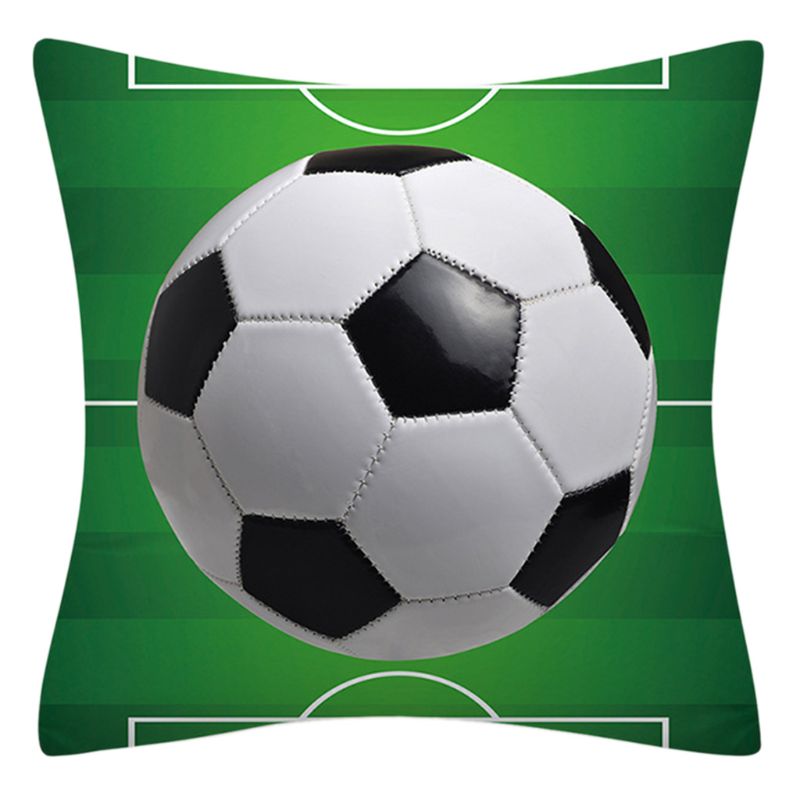 Sport Rugby Football basket-ball jeter taie d'oreiller 3D impression numérique pêche velours décoratif carré housse de coussin 425C: 10