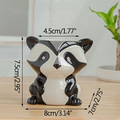 Home Decor Cartoon Flower Pot Simplicity Cute Cartoon Succulent Flower Pot Home Gardening Succulent Potted Plants Pots: 2