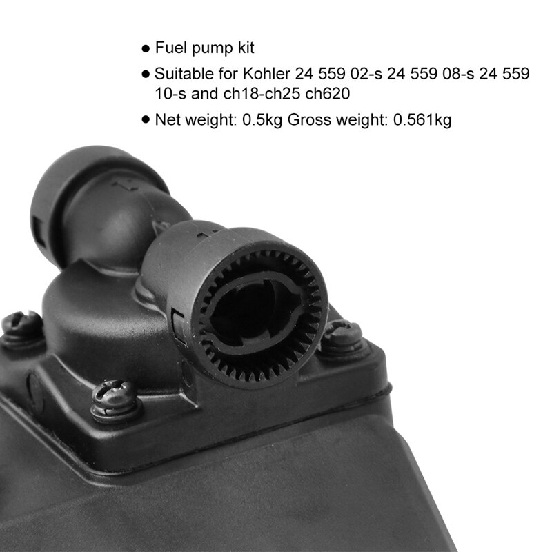 Kraftstoff Pumpe Kit Passt für Kohler 24 559 02-S 24 559 08-S 24 559 10-S & CH18-CH25 CH620