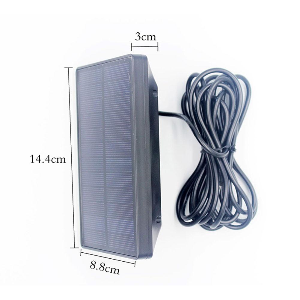 HiMISS Zonnepaneel Trail Camera Batterij Zonnepaneel Oplader Externe Power voor Trail Camera 9V 1800mAH Batterij Solar panel