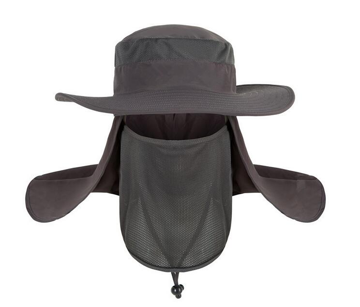 Gorro de pesca con protección UV para exteriores, para el cuello con solapa protección facial, máscara para el sol, diadema, equipo de pesca, sombrero antimosquitos para la lluvia y el sol, 2022: 4