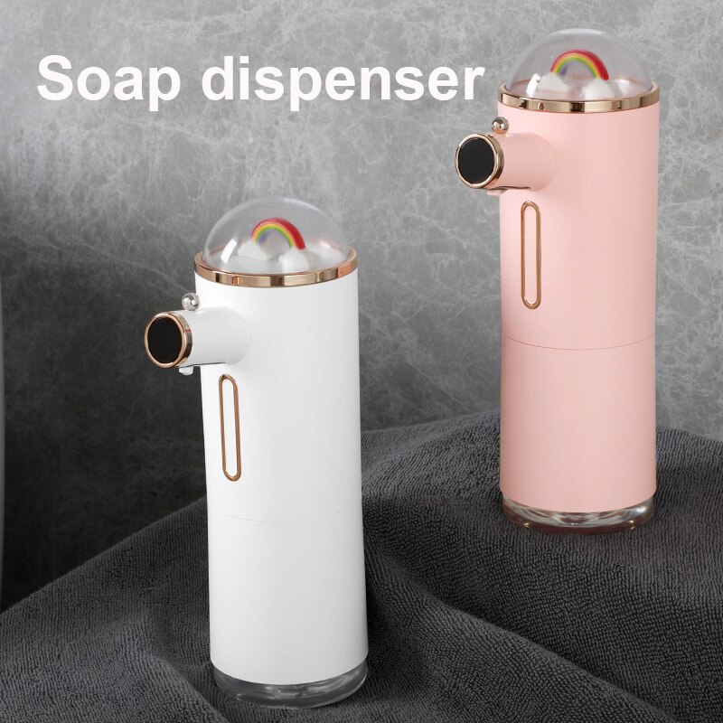 Automatische Foam Zeepdispenser D32 Regenboog Inductie Opladen Intelligente Wassen Mobiele Telefoon Home Improvement Accessoires Gereedschap