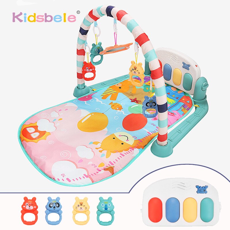 Baby Play Mat GYM Baby Toys Educational 0 12 Months Activity Playmat Musical Piano Infant Baby Learning Toys Newborn Carpet