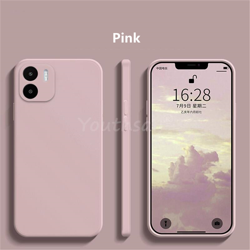 Funda para Xiaomi Redmi A2 A1 A2 + A1 + funda suave y Original de silicona líquida