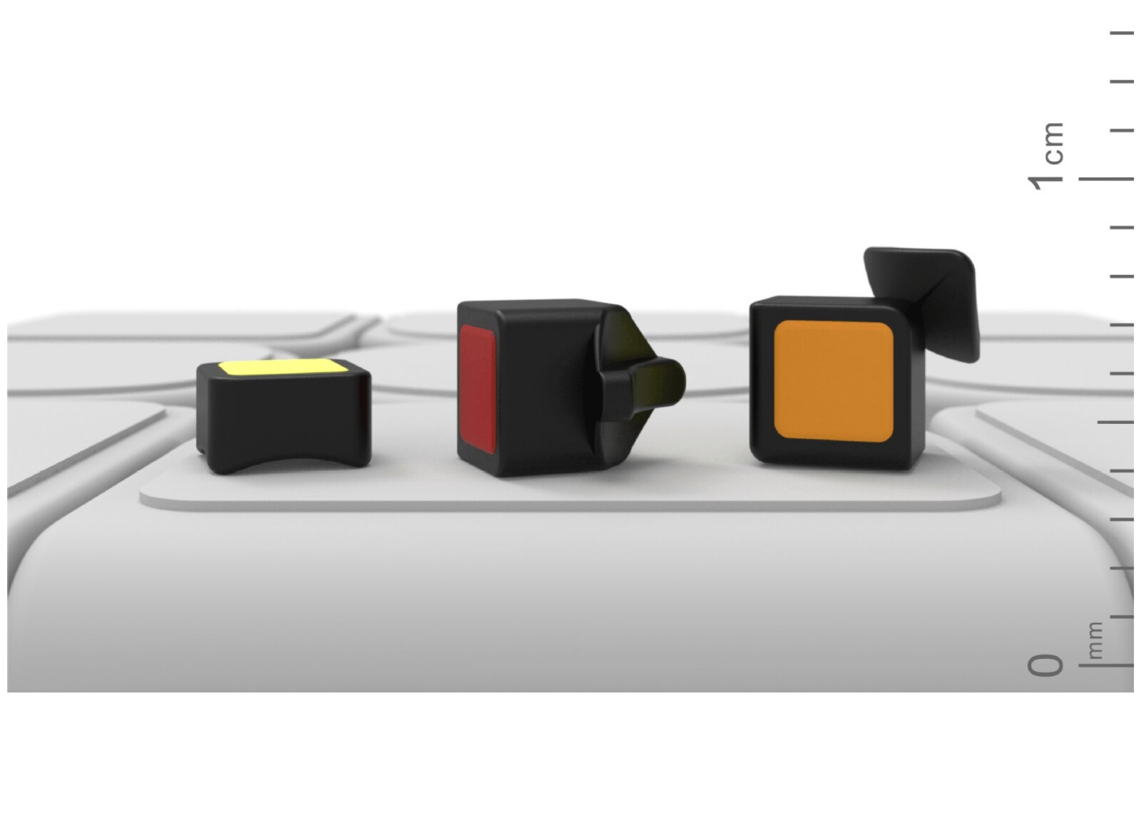 1cm Super mały mini magiczna kostka może obracać się, aby przywrócić kreatywne zabawne zabawki typu denerwować dla lęku