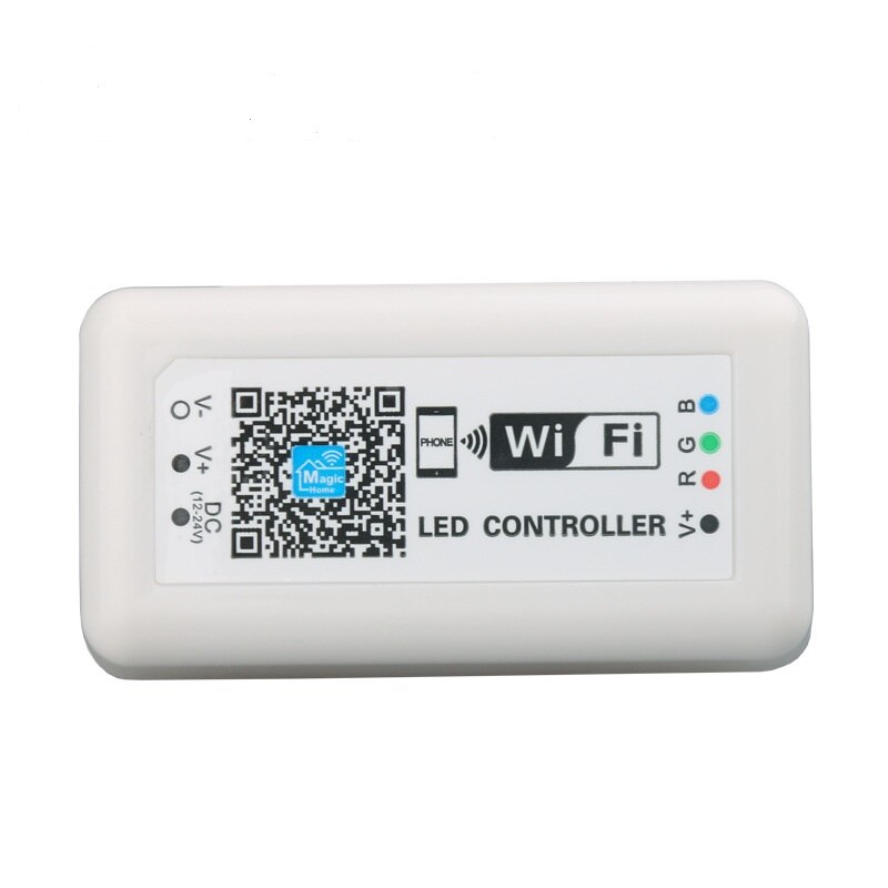 LED Wifi Controller Color RGB Light Dimmer Controller Smart Home Support Alexa Google Voice Control Music Timing Wifi Controller