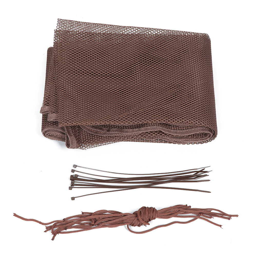 3m With Tying Ropes Rail Balcony Baby Fence Adjustable Kids Stairs Safety Net Indoor Outdoor Sturdy Fall Protection Thick Mesh: Brown