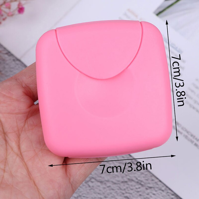 Bærbar dame sanitære tamponer opbevaringsboks slik farvebeholder holder med steriliseret menstruationskop til at opbevare tamponer