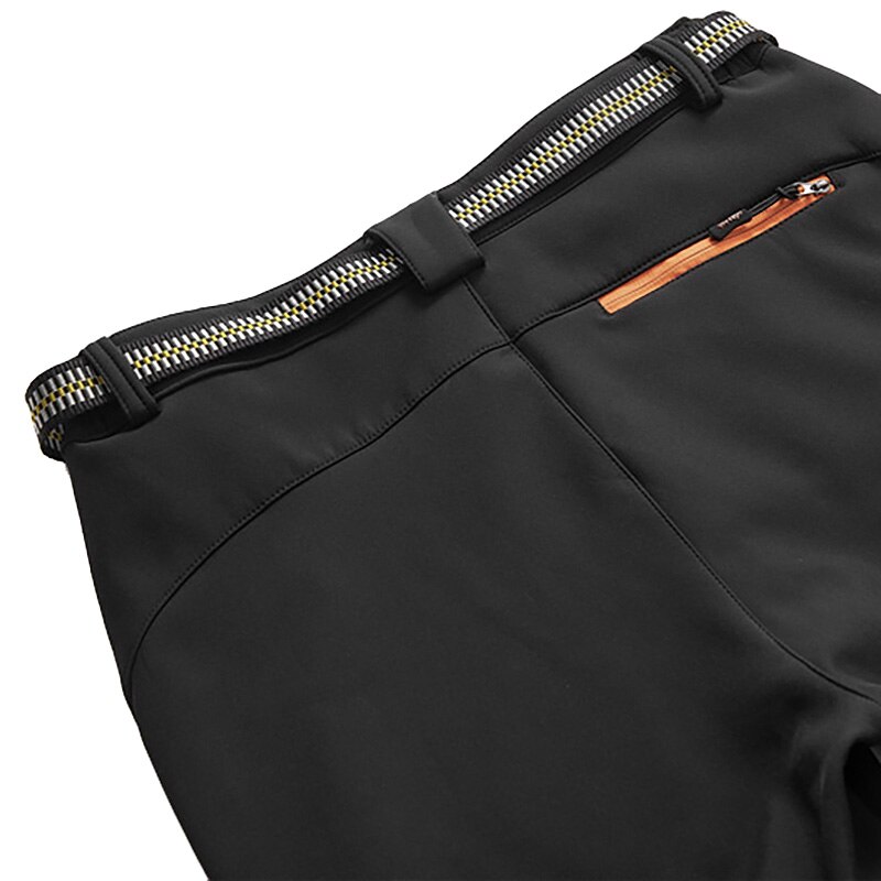 Męskie spodnie rowerowe sportowy outdoorowe jesienne i zimowe oraz aksamitne pogrubienie ciepłe i wiatroodporne spodnie wędkarskie