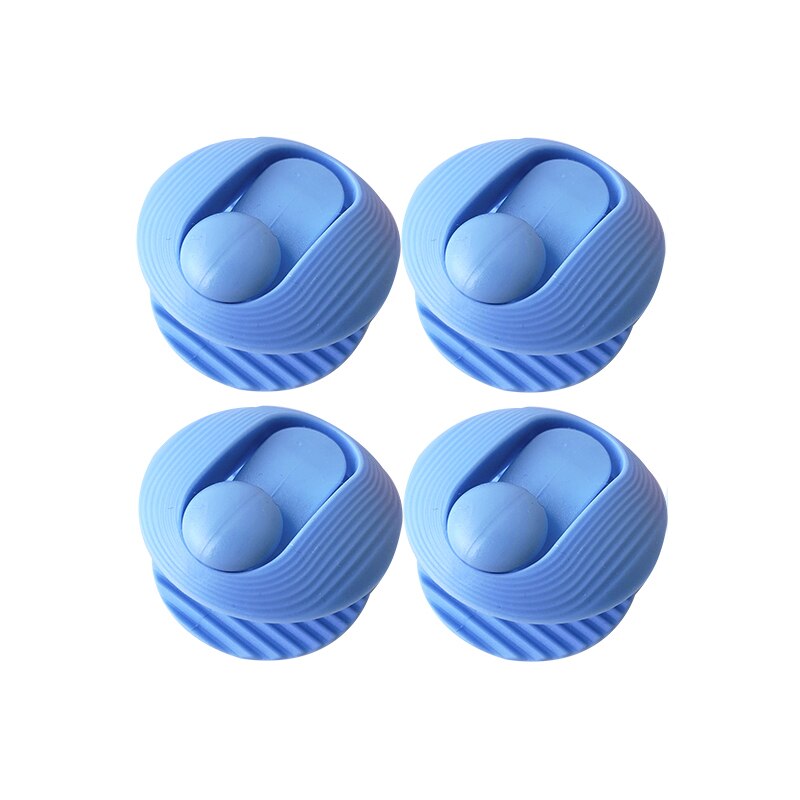 4Pcs Clip Dekens-Sluiting Bed-Cover Magnetische Clip Dekbed-Laken Dekbed Plastic Fixer Kledingstuk-Accessoires antislip Dekbed Klem: Blue
