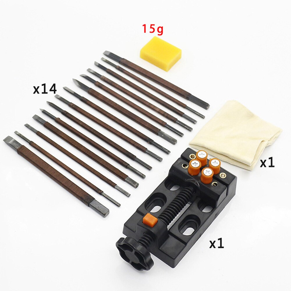 18 Pc Pro Wood Carving Hand Chisel Kits Woodworking Woodworker Lathe Gouges Tool