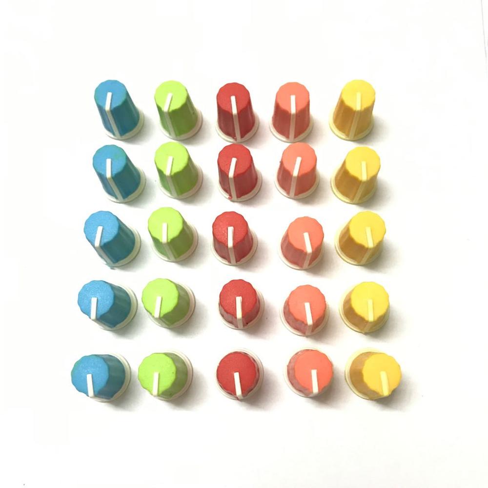 25PCS Replace EQ Rotary Knob For Pioneer DJ MIXER DJM djm-2000 900 850 750 700 800 DAA1176 DAA1305 colorful you can chose