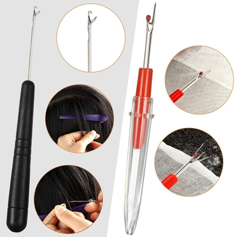 Dreadlocks Tool Set,3Pcs Dreadlocks Crochet,Hook Crochet Needle,Hair Locking Tool,Bent Latch Hook Set for Braid Craft