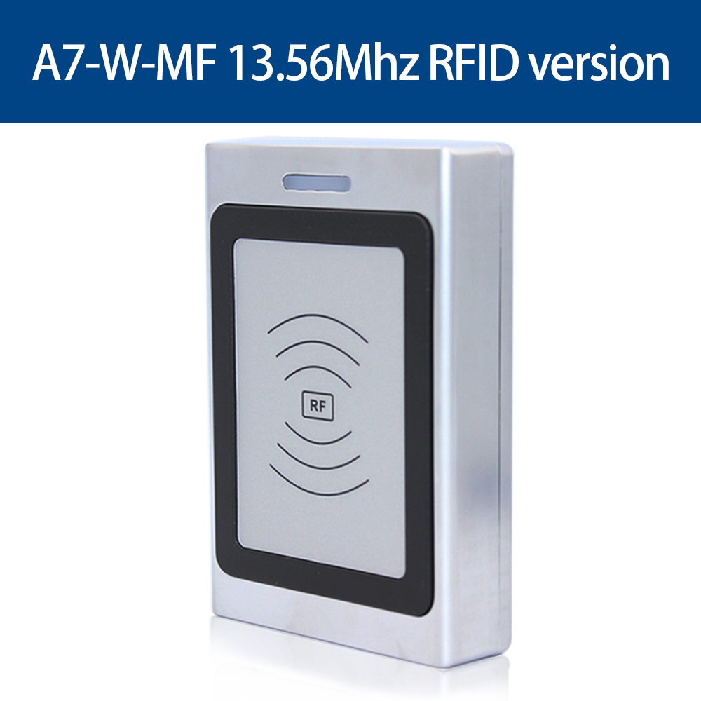 Dør Adgangskontrol Tastatur RFID Læser - 2000 Brugere - Wiegand Input/Output - Elektrisk Lås - Udendørs Dørklokke - IP67 - Zinklegering: Elfenben