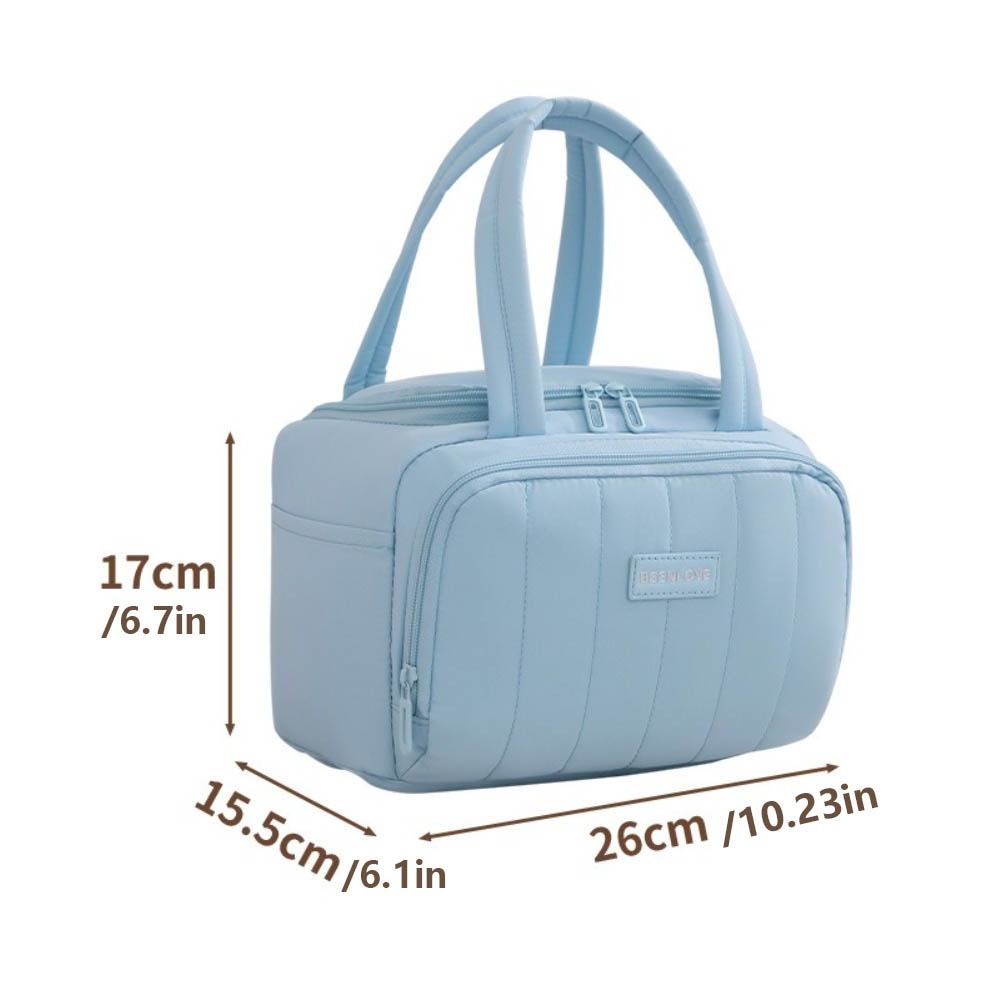 Large Capacity Insulated Lunch Bag Multip-Pocket Insulated Cooler Lunch Box Waterproof Cooler Function