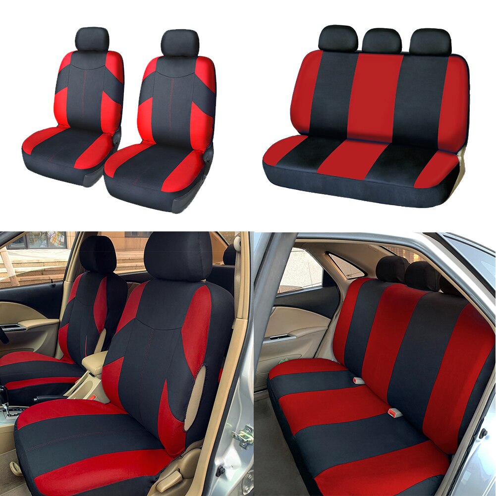 Universal Auto Sitzbezüge Vollen Satz Vorne Mesh Tuch für Lkw Limousine Innen 9 stücke Dekoration Zubehör Automobil Protektoren