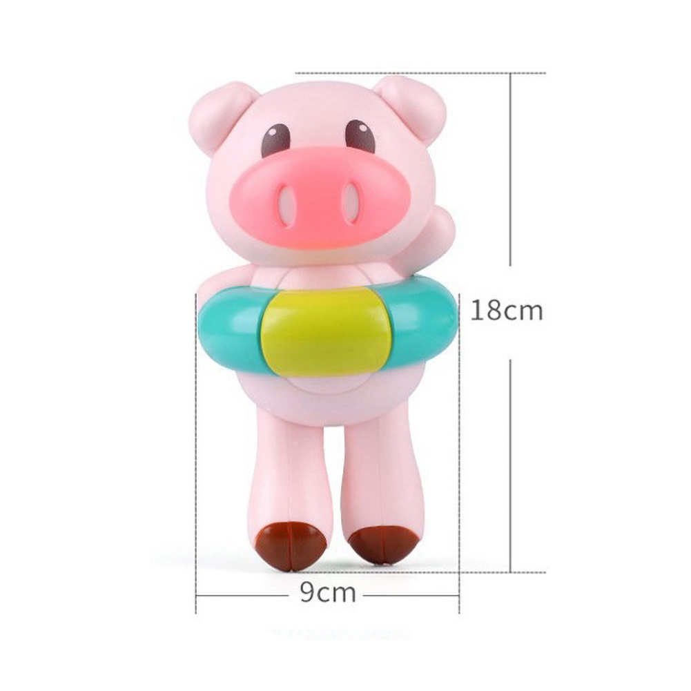 Nette Rückenschwimmen Schwimmen Schwein Ebene Wind-hoch Uhrwerk Modell freundlicher Schlecht Schwimmbad Spielzeug